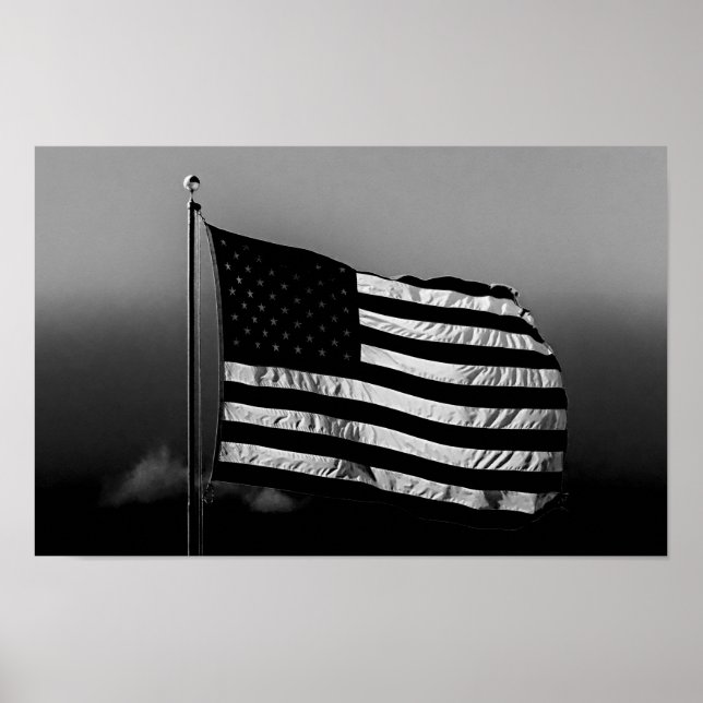 Poster Old Glory US Flag (Devant)