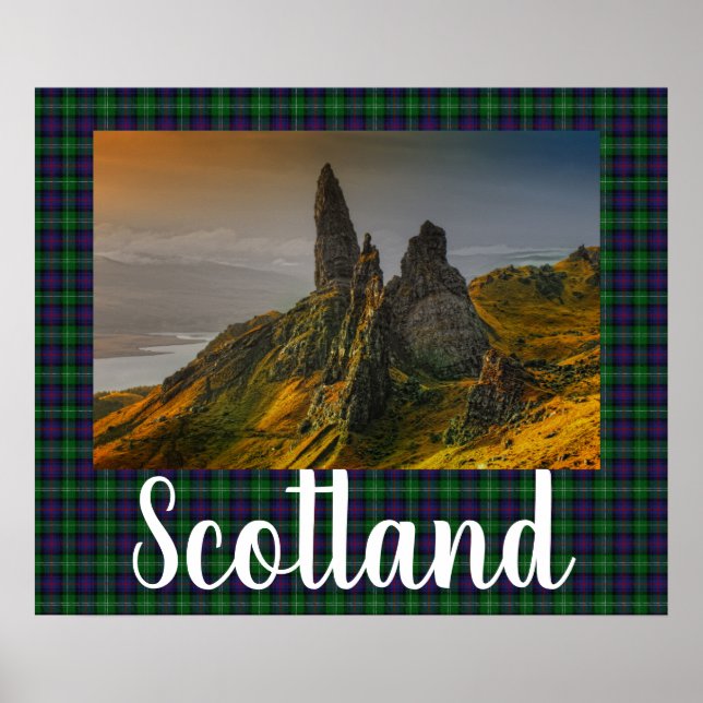 Poster Old Man of Storr Skye Scotland (Devant)