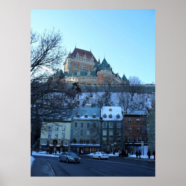 Poster Old Québec, Québec, Canada (Devant)