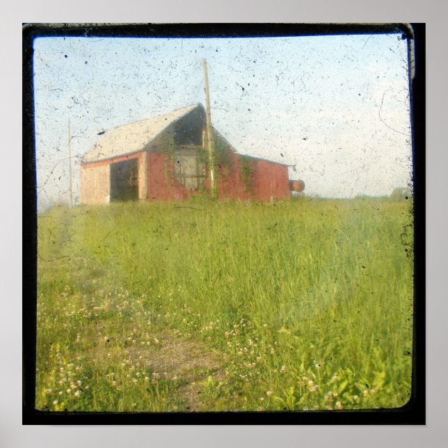 Poster Old Red Barn TTV (Devant)