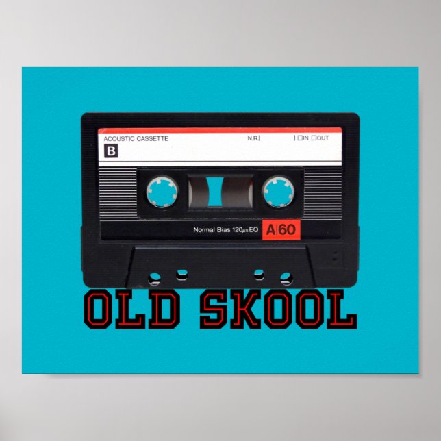 Poster Old Skool - Bande de cassette (Devant)