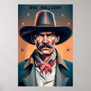 Poster Old West Legend Doc Holliday