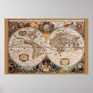 Poster Olde World 36 x 24