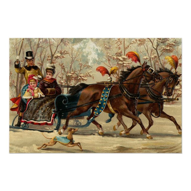 Poster Older and Younger Sisters Ride - Mary Evans (Devant)