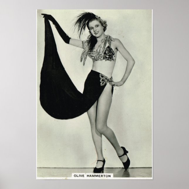 Poster Olive Hammerton (Devant)