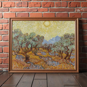 Poster Olive Trees, Vincent van Gogh