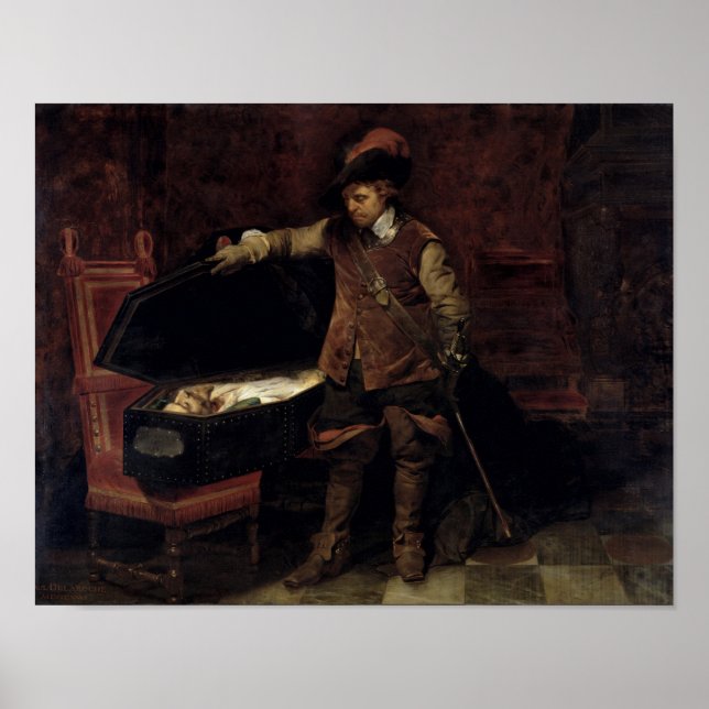 Poster Oliver Cromwell Ouverture du café de Charles (Devant)