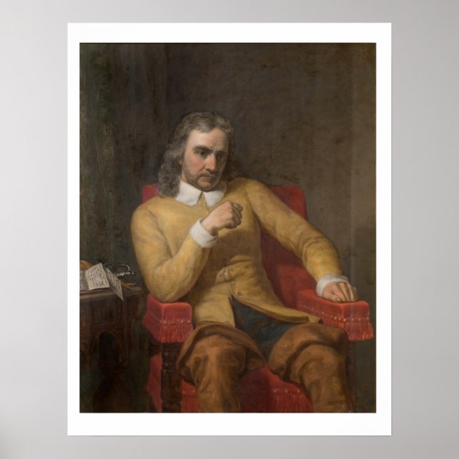 Poster Oliver Cromwell par Charles Lucy (Devant)
