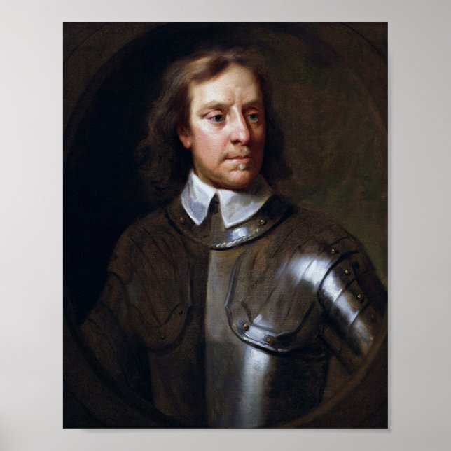 Poster Oliver Cromwell par Samuel Cooper (Devant)