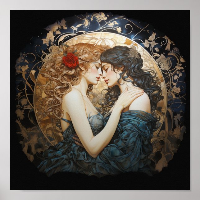 Poster Olivia et Emma. (Devant)