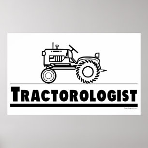 Poster Ologiste de Tracteur