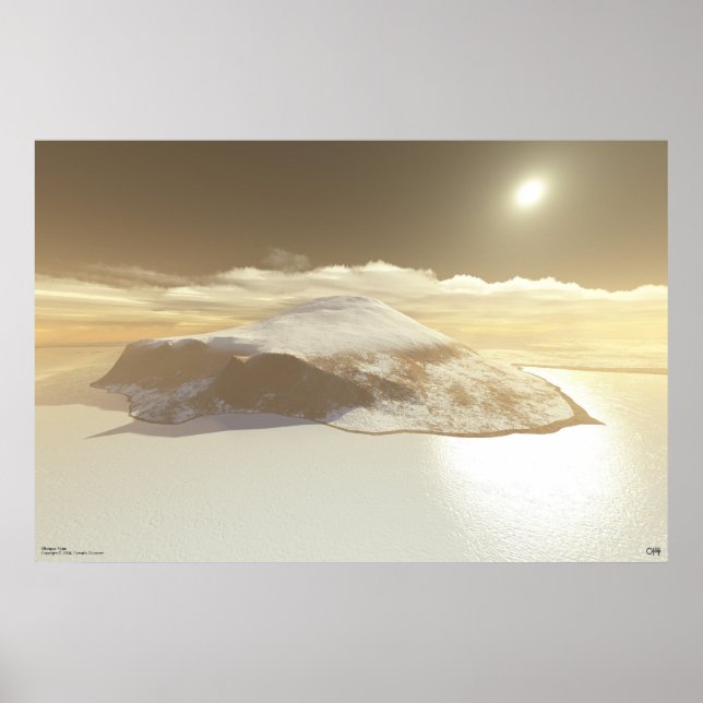 Poster Olympus Mons (Devant)