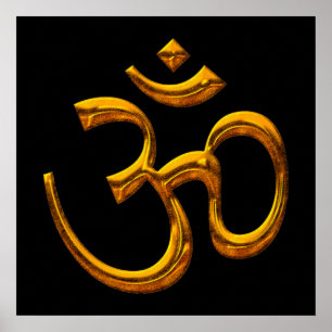 Poster OM,Old Gold Effect