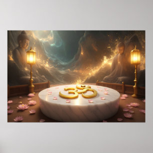 POSTER OM - ZEN BOUDDHISME