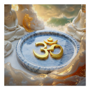 POSTER OM - ZEN BOUDDHISME