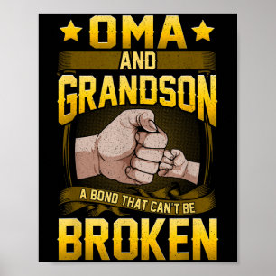 Poster Oma et petit-fils un lien qui ne peut être brisé C