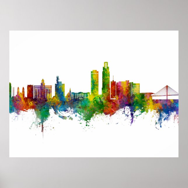 Poster Omaha Nebraska (Devant)