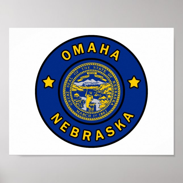 Poster Omaha Nebraska (Devant)