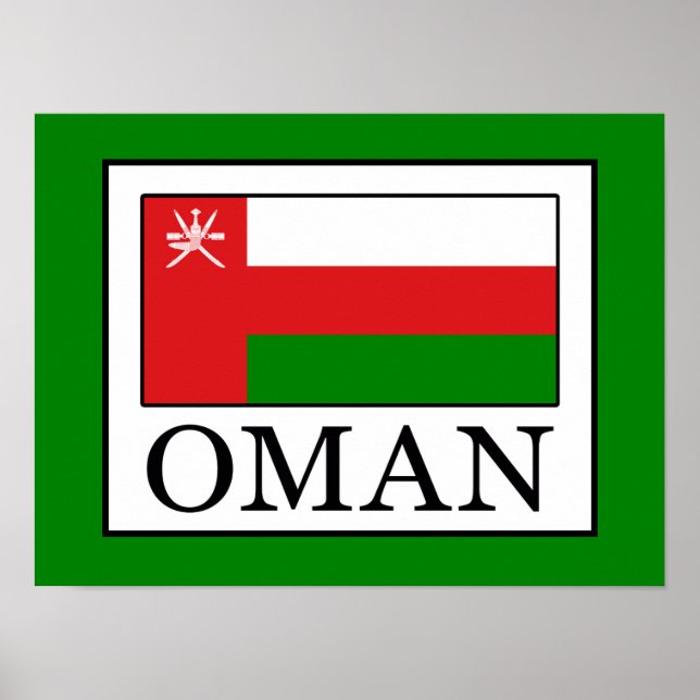 Poster Oman (Devant)