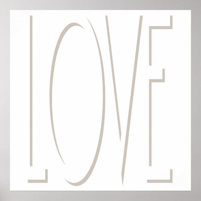 Poster Ombre D'AMOUR (Devant)