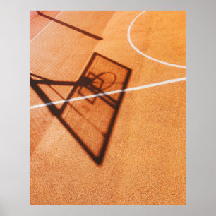 Poster Ombre du club de basket