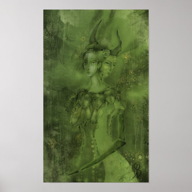 Poster Ombre verte (Devant)