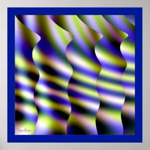 Poster Ombres et points forts