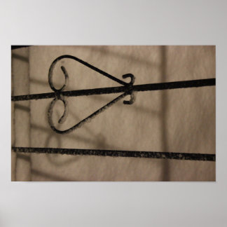Poster Ombres neige