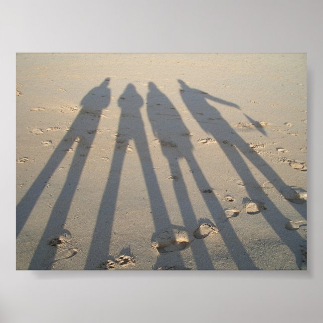 Poster Ombres Sur Sable (Devant)