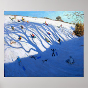 Poster Ombres sur une colline Monyash