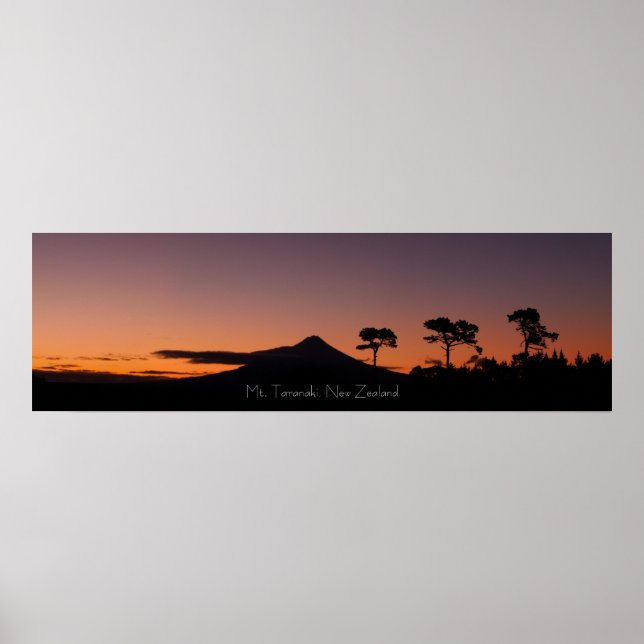 Poster Ombres Taranaki (Devant)