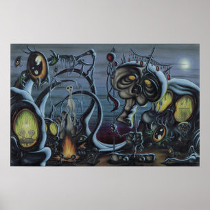Poster On a Quiet Moonlit Evening