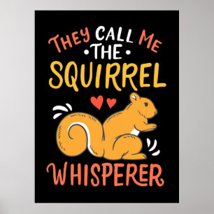 Poster On M'Appelle Le Whispereur D'Écureuil