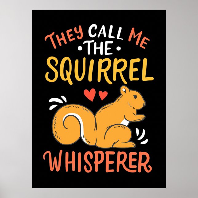 Poster On M'Appelle Le Whispereur D'Écureuil (Devant)