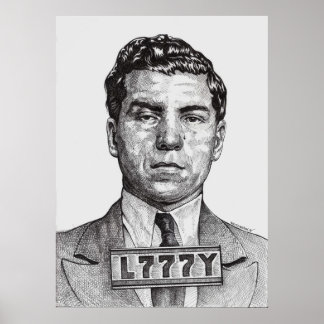Poster On M'Appelle Lucky Lucky Luciano