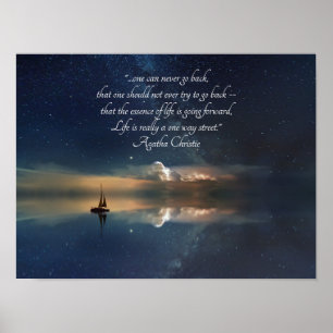 Poster On ne peut jamais retourner à l'affiche