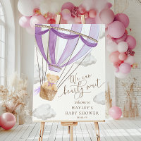 On peut attendre le Baby shower de ballon à air ch