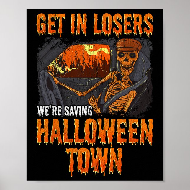 Poster On sauve Halloween Town (Devant)