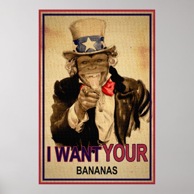 Poster Oncle Monkey (Devant)