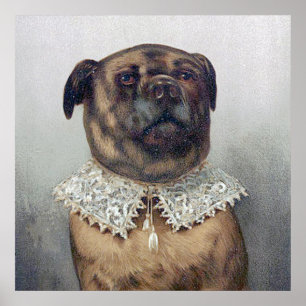 Poster Oncle Toby, art Kitch typique par Frederick Dielma