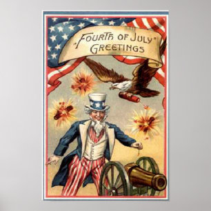 Poster Oncle vintage Sam