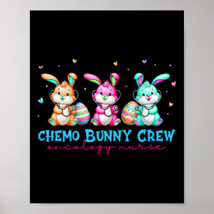Poster Oncologie Infirmière Pâques Journée Chimo Bunny Cr