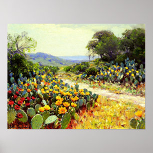 Poster Onderdonk - Cactus en fleurs 1915