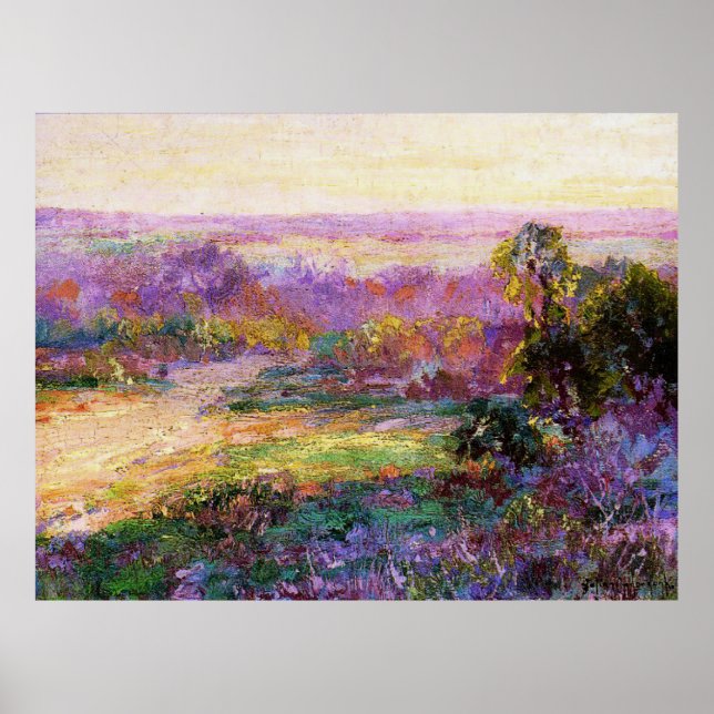 Poster Onderdonk - Derniers rayons de soleil, (Devant)