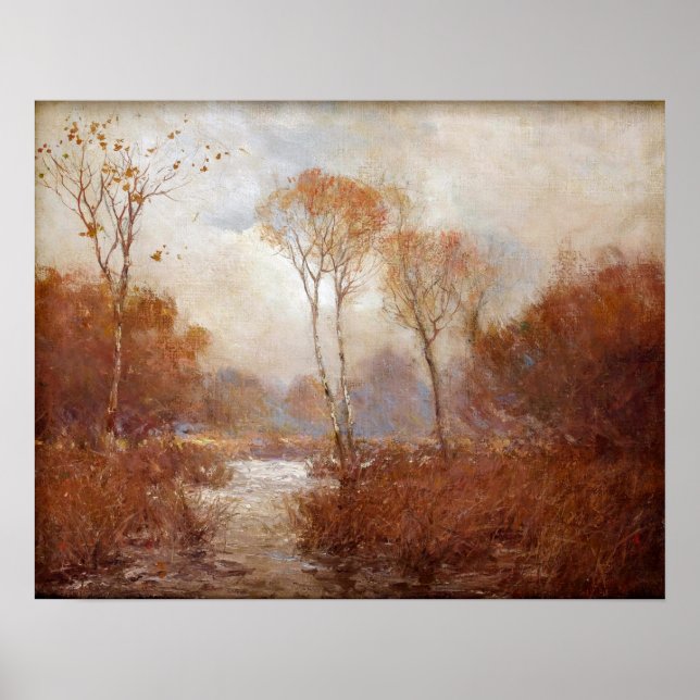Poster Onderdonk - Octobre Paysage (Devant)