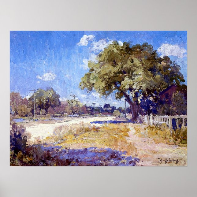 Poster Onderdonk - Paysage du Texas (Devant)