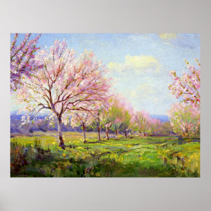 Poster Onderdonk - Peach Orchard,