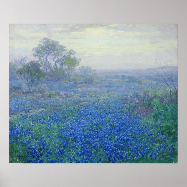 Poster Onderdonk - Un bleu nuageux pour la journée 1918 (Devant)