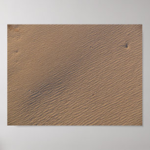 Poster Ondes de vent dans le sable II - Standard