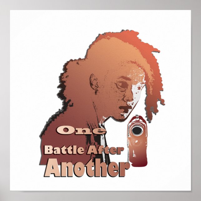 Poster One Battle After Another – Cinematic Movie-Inspire (Devant)